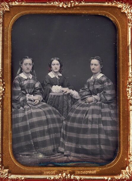 ‘Group of two daguerreotypes’