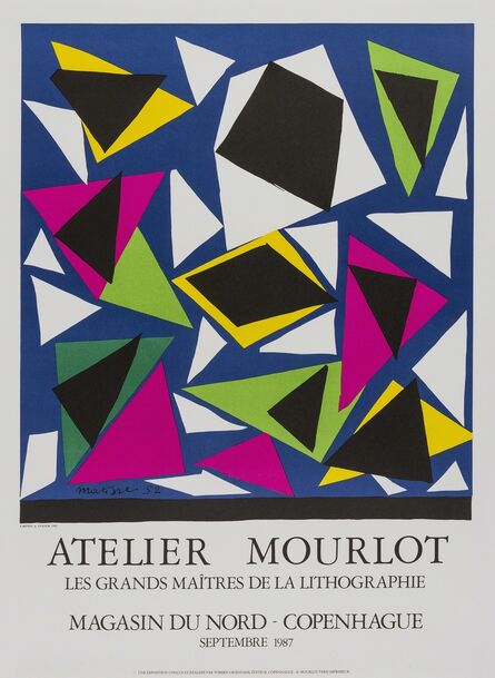 Henri Matisse, ‘Atelier Mourlot, 1987’, 1987