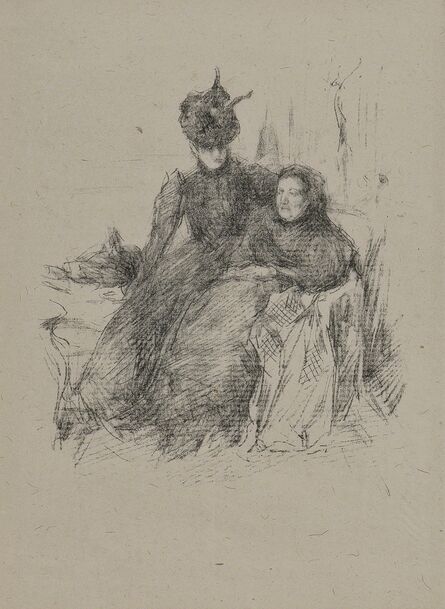 James Abbott McNeill Whistler, ‘Mother and Daughter, alternatively titled La mère malade’, 1897
