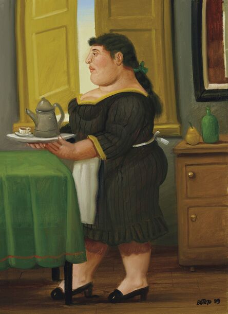 Fernando Botero, ‘The Maid’, 1999