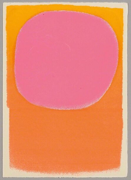 Rupprecht Geiger, ‘Rot in Rot/orange - leuchtrot’, 1962