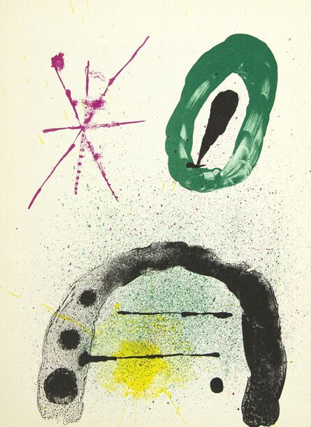Joan Miró, ‘The Gardener's Daughter’, 1963