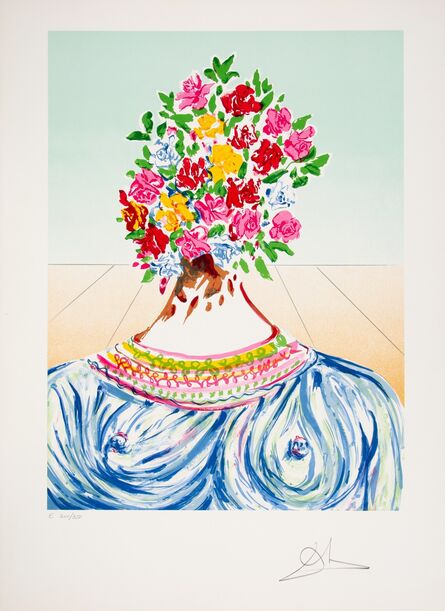 Salvador Dalí, ‘The Flowering of Inspiration, from the Retrospective Suite’, 1978