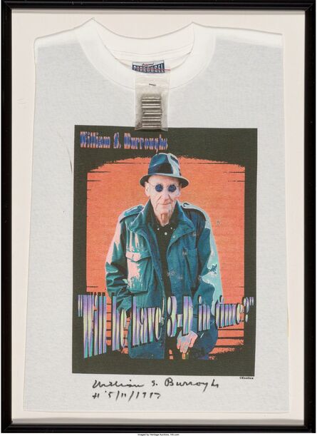 William S. Burroughs, ‘Will He Have 3-D In Time’, 1996