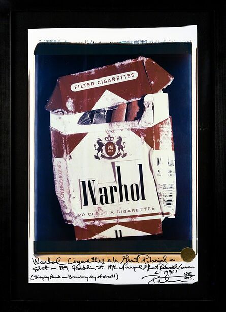 Peter Tunney, ‘WARHOL CIGARETTES’, 2015