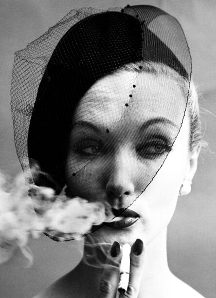 William Klein, ‘Smoke + Veil, Paris (Vogue)’, 1959