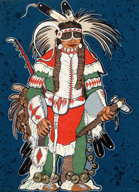 Kevin Red Star, ‘Crow Warrior’