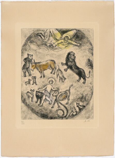 Marc Chagall, ‘From: Bibel’, 1958