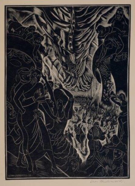 Leon Underwood, ‘Masquerade’, 1926