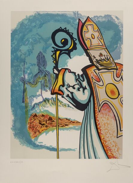Salvador Dalí, ‘King Richard, from Ivanhoe’, 1978