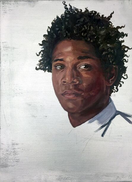Brenda Zlamany, ‘Portrait of Jean Michel Basquiat’, 2016