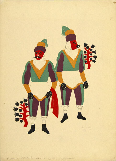 Carlos Merida, ‘O Cotoxco, State of Tlaxcala, From the series Carnaval en Mexico’, 1940