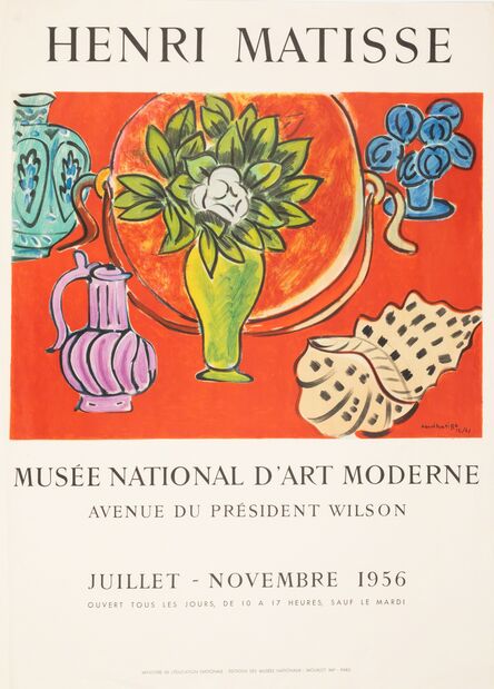 Various Artists, ‘A Pair of Works by Various Artists: Musée national d'art moderne by Henri Matisse (French, 1869-1954) and Grand Palais Petit Palais by Pablo Picasso (Spanish, 1881-1973)’