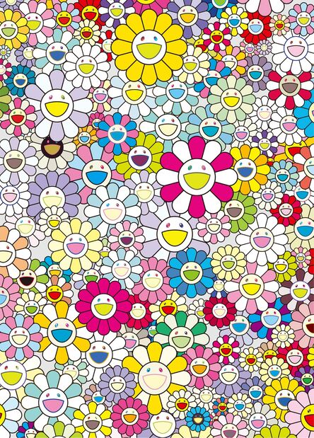 Takashi Murakami, ‘A Homage to Yves Klein, Multicolor’, 2012