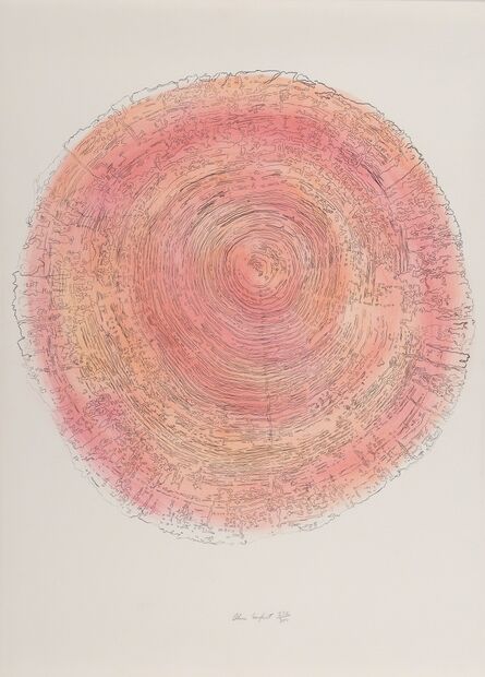 Alan Sonfist, ‘Tree Trunk Series-Pink I’, 1980