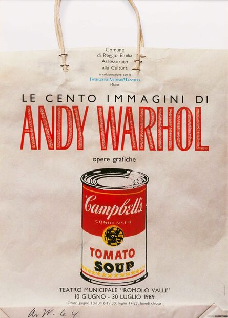 After Andy Warhol, ‘Le Cento Imagini di Andy Warhol’, 1989