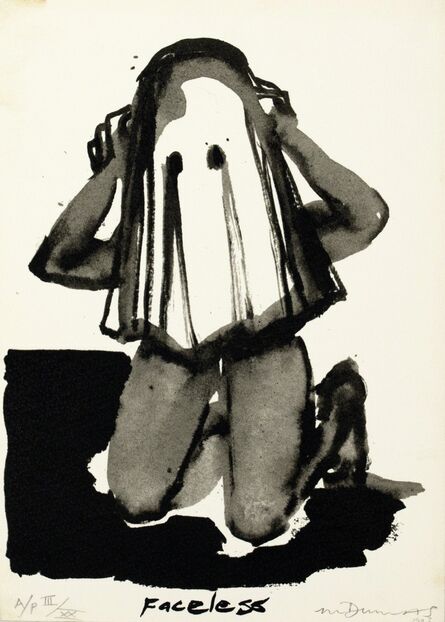 Marlene Dumas, ‘Faceless’, 1993