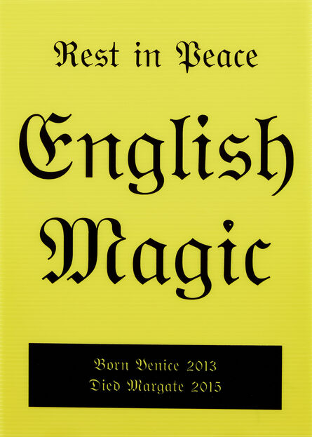 Jeremy Deller, ‘Rest in Peace English Magic’, 2014