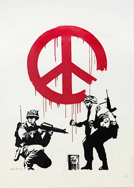 Banksy, ‘CND’, 2005