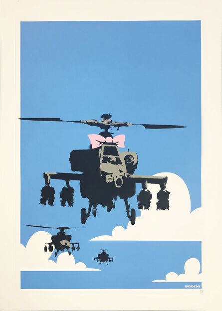 Banksy, ‘Happy Chopper’, 2004