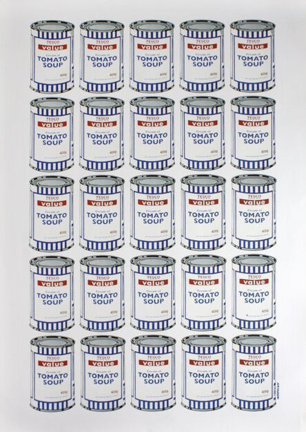 Banksy, ‘Tesco Value Tomato Soup Cans’, 2006