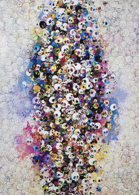 Takashi Murakami, ‘Who Is Afraid of Red, Yellow and Blue & Death’, 2010
