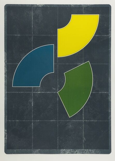 Gordon House, ‘Quarter Yellow (Baro 120)’, 1978-79