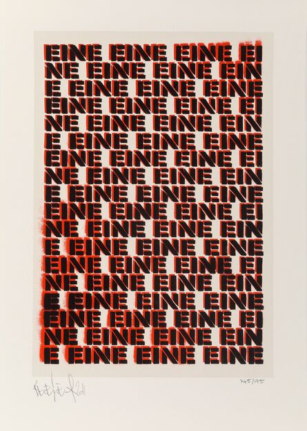 Ben Eine, ‘Minker Print’, 2011