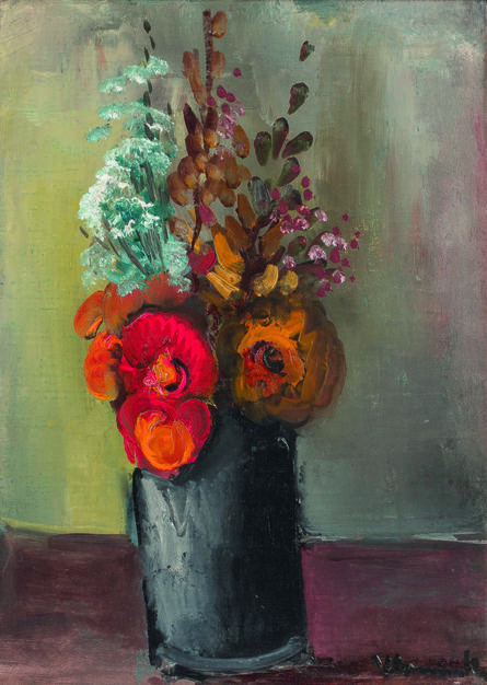 Maurice de Vlaminck, ‘Fleurs dans un vase’