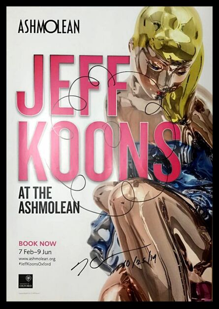 Jeff Koons, ‘Jeff Koons at the Ashmolean (Hand Signed by Jeff Koons)’, 2019