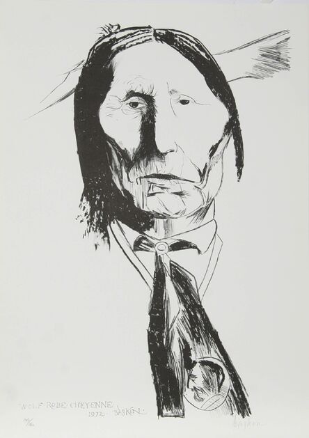 Leonard Baskin, ‘Wolf-Robe-Cheyenne’, 1972