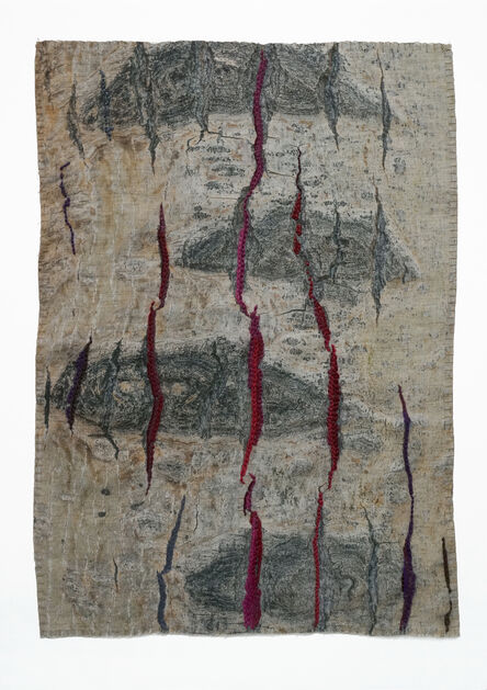 Laurie Lambrecht, ‘Bark Cloth, Santa Fe (O’Keeffe Museum) 2019, from Bark/Cloth’