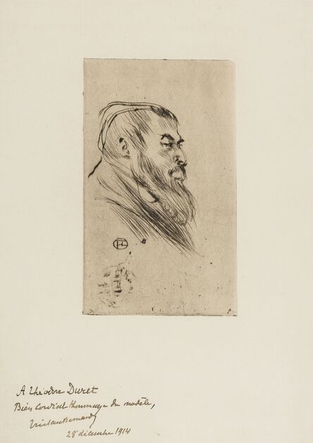 Henri de Toulouse-Lautrec, ‘Tristan Bernard (Wittrock 240; Adhémar 282)’, 1898