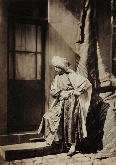 Charles Nègre, ‘Self-Portrait in Orientalist Costume’, ca. 1860