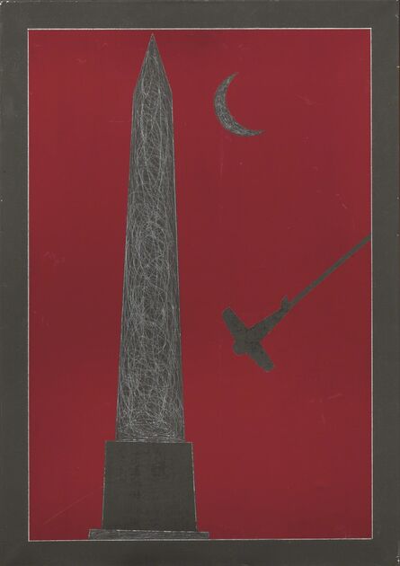Franco Angeli, ‘Obelisk’, 1988