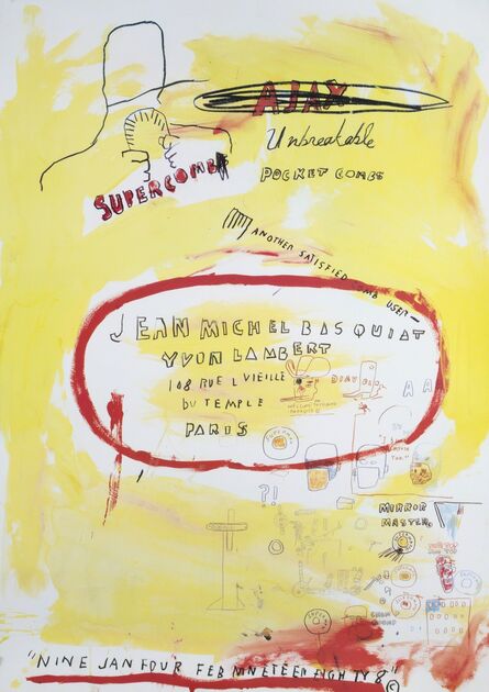 Jean-Michel Basquiat, ‘Supercomb’