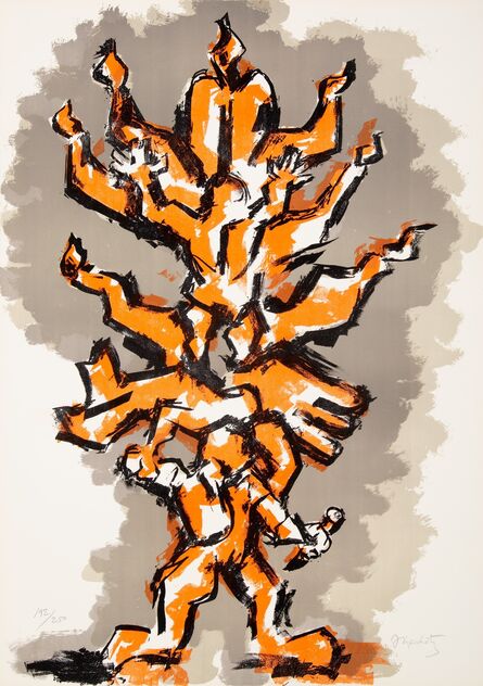 Jacques Lipchitz, ‘Tree of Life Portfolio (three works)’, 1972
