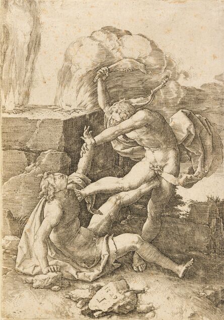 Lucas van Leyden, ‘Cain Killing Abel, 1529; The Temptation of Saint Anthony, 1509; Mary Magdalen in the Desert, c. 1506 (a group of 3)’