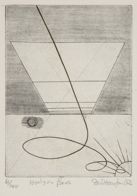 Stanley William Hayter, ‘Horizon Bars [Black & Moorhead 56]’, 1932
