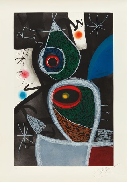 Joan Miró, ‘Le Somnambule (The Sleepwalker)’, 1974