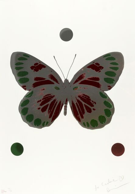 Damien Hirst, ‘Science Xmas Butterfly (Emerald Green and Chili Red)’, 2010