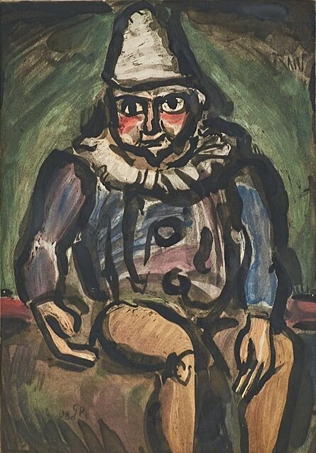 Georges Rouault, ‘Le Vieux Clown from Cirque’, 1930