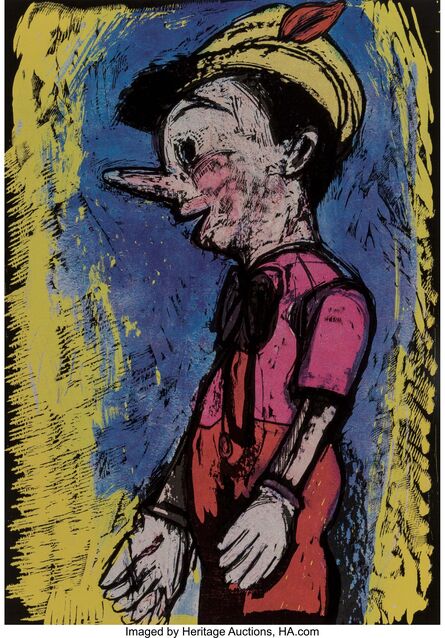 Jim Dine, ‘Lincoln Center Pinocchio’, 2008