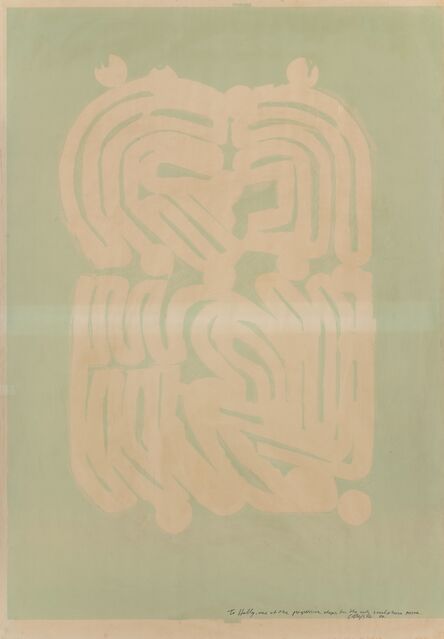 Chryssa, ‘It's Sculpture Poster’, 1967