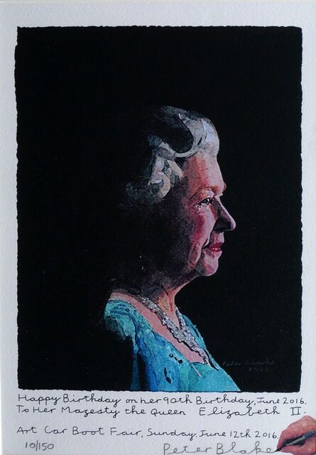 Peter Blake, ‘To Her Majesty the Queen Elizabeth II’, 2016