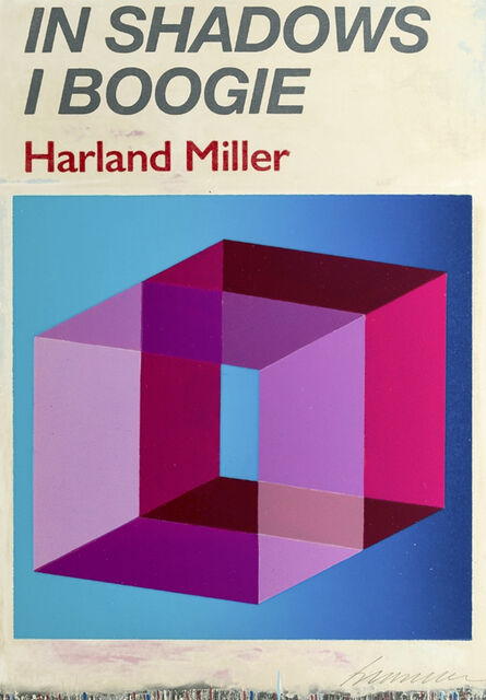 Harland Miller, ‘In Shadows I Boogie (Blue)’, 2019