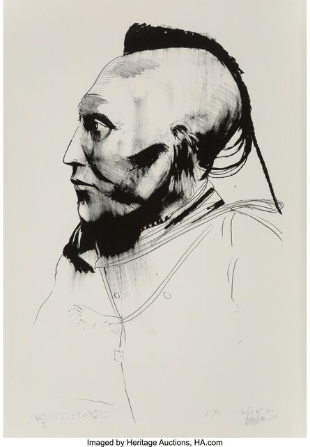 Leonard Baskin, ‘White Horse’, 1972