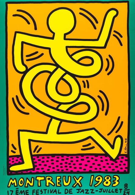 Keith Haring, ‘Montreux Jazz Festival’, 1983