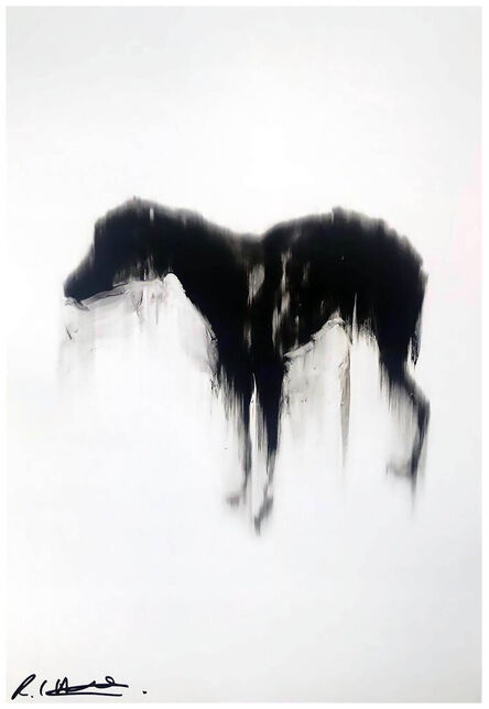 Rachel Howard, ‘Black Dog’, 2016