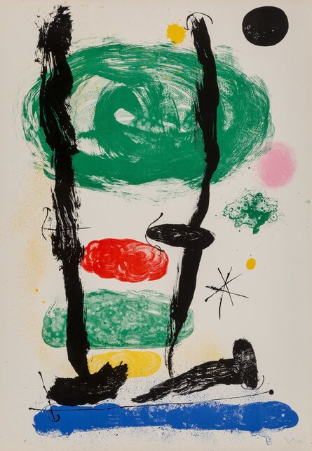Joan Miró, ‘The Watchers’, 1964